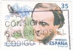 Stamps Spain -  Félix Rodriguez de la Fuente    (W)