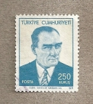 Stamps Turkey -  Kemal Atartuk