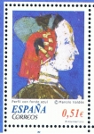 Stamps Spain -  Edifil  4739 A  Arte Contemporáneo. Manolo Valdés.  