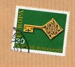 Stamps Germany -  Michel 559. Europa 1968