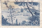 Stamps France -  Paisaje de Niza