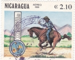 Stamps Nicaragua -  XII CONGRESO DE LA UNION POSTAL DE LAS AMÉRICAS Y ESPAÑA