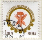 Stamps Poland -  245 Congreso Federación de Sindicatos