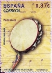Stamps : Europe : Spain :  Pandereta