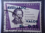 Stamps Venezuela -  Primer Centenario de la Muerte de Agustín Codazzi 1859-1959