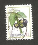 Stamps Taiwan -  3432 - Solanum americanum