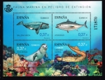 Stamps Spain -  Edifil  4799  Fauna Marina en peligro de extinción.  