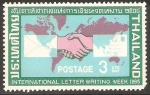 Stamps Thailand -  SEMANA  INTERNACIONAL  DE  LA  CARTA