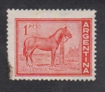 Stamps : America : Argentina :  Caballo Criollo