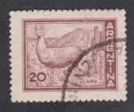 Stamps : America : Argentina :  Llama