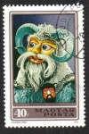Stamps Hungary -  Máscara Buso