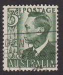 Stamps : Oceania : Australia :  jorge VI