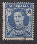 Stamps : Oceania : Australia :  jorge VI
