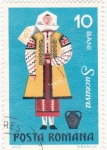 Stamps Romania -  Traje regional de SUCEAVA
