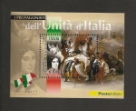 Stamps Italy -  150 Aniv. de la unidad