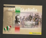 Stamps Italy -  150 Aniv. de la unidad