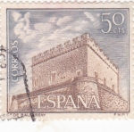 Stamps Spain -  Castillo de Balsareny -Barcelona-  (5)