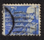Stamps United States -  Benjamin Franklin