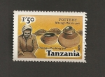 Stamps Tanzania -  Alfarería