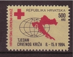 Stamps Croatia -  Sello de Caridad