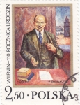 Stamps Poland -  PINTURA DE LENIN