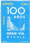 Stamps Spain -  100 DE LA GRAN VÍA DE MADRID (7)