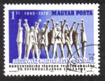 Stamps Hungary -  Liberación de Campo de Concentración,Conmemorando el 25 Aniversario