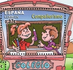 Stamps Spain -  Edifil  4814 A  Valores Cívicos Escolares.  