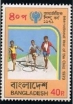Stamps Bangladesh -  Año Internacional de la Infancia