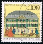 Stamps Germany -  Casas históricas alemanas