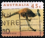 Stamps Australia -  Canguro