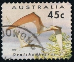 Stamps : Oceania : Australia :  Animales prehistóricos