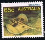 Stamps : Oceania : Australia :  Pez raya