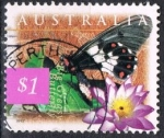 Stamps : Oceania : Australia :  Mariposa