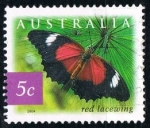 Stamps : Oceania : Australia :  Mariposa