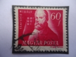 Stamps Hungary -  Tancsics Mihály 1884-1947