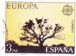Stamps Spain -  EUROPA CEPT - PARQUE NACIONAL DE DOÑANA (9)