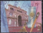 Stamps America - Argentina -  Transmision de mando presidencial