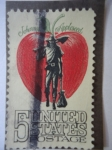 Stamps United States -  Johnny Appleseed