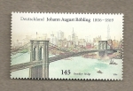 Stamps Germany -  200 Aniv. nacimiento ingeniero J. A. Röbling