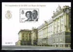 Stamps Spain -  Edifil  HB 4829  75 cumpleaños de SS.MM. los Reyes de España.  