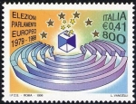 Stamps Italy -  2297 - Elecciones del parlmento europeo
