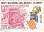 Stamps Spain -  ESTATUT D'AUTONOMÍA DE LA COMUNITAT VALENCIANA (11)