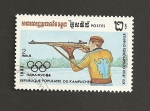Stamps Cambodia -  XIV Juegos Olímpicos Invierno