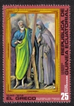 Stamps Equatorial Guinea -  El Greco 1540-1614, San Andres y San Francisco