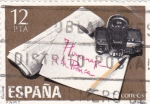 Stamps Spain -  Homenaje a la Prensa  (12)