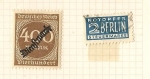 Stamps : Europe : Germany :  Guerra Fria