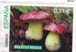 Stamps Spain -  Setas- Boletus Regius (12)