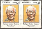 Stamps Colombia -  ENRIQUE  SANTOS  MONTEJO.  PERIODISTA.