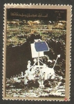 Stamps United Arab Emirates -  Ajman - Conquista del espacio